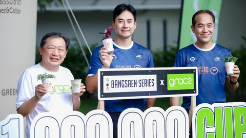 GRACZ ผนึกกำลัง BANGSAEN SERIES สร้างโมเดลงานวิ่งรักษ์โลกเต็มรูปแบบ ด้านสิ่งแวดล้อม