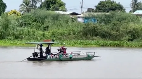 ราคาน้ำมันพุ่ง เรือข้ามฟากเกาะเทโพ–มโนรมย์ ปรับค่าโดยสาร 20 เป็น 30 บาท