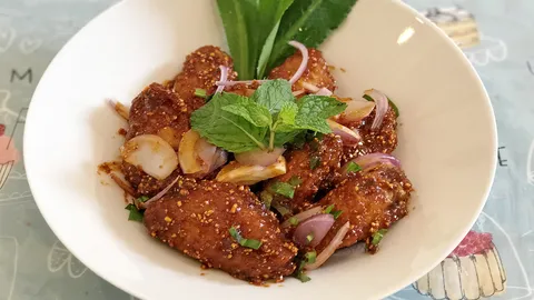 ไก่ฝรั่งแซ่บ สไตล์คุณตุ๊ก