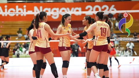 ผลวอลเลย์บอลสด วอลเลย์บอลหญิงไทย ชนะ มองโกเลีย ใสๆ เอเชียนเกมส์ 2026 นัดแรก กลุ่ม C