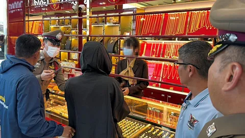 จับชิงทอง แผนแนบเนียน สับหลอกเปลี่ยนรถ แต่ไม่รอดวงจรปิด