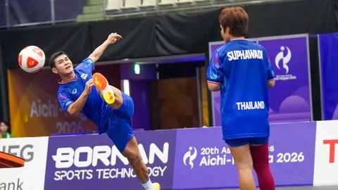 ดีกรีแชมป์โลก "เทคบอล" ตัวเต็งล่าทองแรกให้ทีมชาติไทย ลุ้นเหมา 3 เหรียญทองเอเชียนเกมส์ 2026