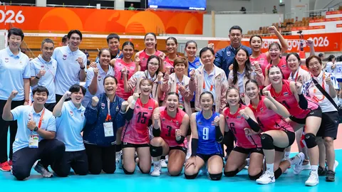 โปรแกรมวอลเลย์บอลหญิงเอเชียนเกมส์ 2026 รอบ 8 ทีม เปิดเส้นทางสาวไทยลุ้นเหรียญทองสมัยแรก