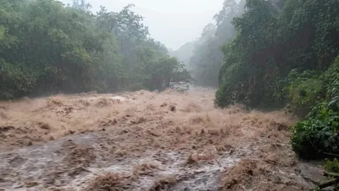 ฝนหนัก-น้ำป่าซัดมวกเหล็ก อพยพโกลาหล เหนือกับใต้อ่วม นักท่องเที่ยวติดรีสอร์ต