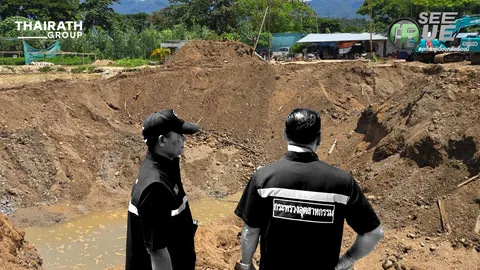 ผู้ว่าฯ ลำปาง สั่งตรวจสอบท่าทรายถูกร้องเรียน “ขุดทอง” เจ้าของบ่อทราย ยันถูกกลั่นแกล้ง