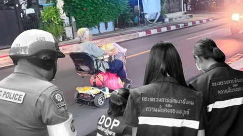 เจ้าหน้าที่ให้ความรู้กฎจราจร “ยายตัวตึง” ม.เศรษฐกิจ พร้อมช่วยตรวจสุขภาพ-ดูแลตอนขับขี่