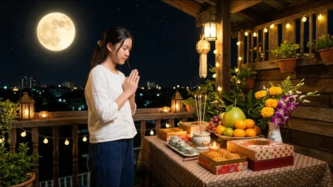 แจกคาถาไหว้พระจันทร์แบบสั้น สวดกะทัดรัด ใครก็สวดได้เสริมโชคลาภ เมตตามหาเสน่ห์