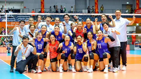 ได้ไปโอลิมปิกหนแรก สรุปผลงานวอลเลย์บอลหญิงไทย ปี 2026 หลังได้เหรียญทองแดงเอเชียนเกมส์