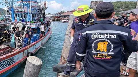 คร่าชีวิต "6 ตังเก" ถูกพายุซัดล่ม รอด 16 ชีวิต เตือน 2 ฝั่งเจ้าพระยาให้ระวังน้ำท่วม