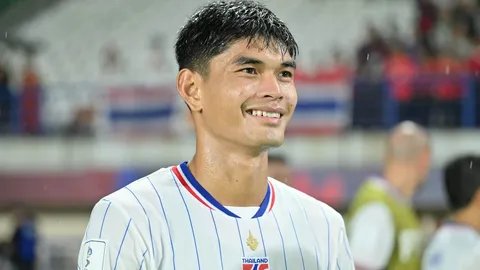 ธีรศักดิ์ เผยพิมาย เปิดใจหลังยิงช่วย ทีมชาติไทย ถล่ม ปากีสถาน ฟีฟ่าอาเซียนคัพ
