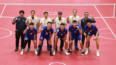 ได้คู่ชิงแล้ว โปรแกรมตะกร้อทีมเดี่ยวชายไทย ชิงเหรียญทองเอเชียนเกมส์ 2026 เผยช่องทางชมสด