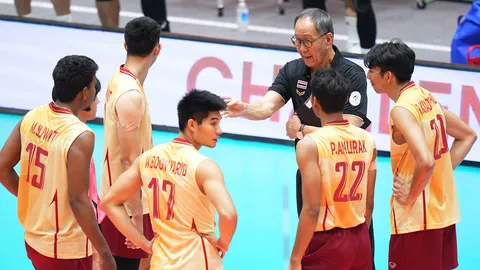โปรแกรมวอลเลย์บอลชายเอเชียนเกมส์ 2026 วันนี้ 29 ก.ย. 69 ไทยลุ้นเข้ารอบ เผยช่องถ่ายทอดสด