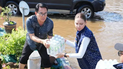 “ซาบีดา” ผนึกพันธมิตร-ศิลปิน ตั้งโรงครัวจิตอาสาแจกอาหารช่วยผู้ประสบภัยน้ำท่วม
