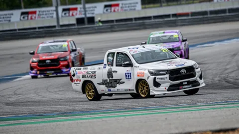 Toyota Gazoo Racing สนาม 3–4 บู๊เต็มสปีด แถมศึกกระบะทางตรงกว่า 100 คัน