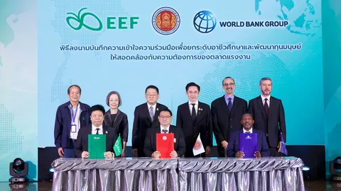กสศ. จับมือ สอศ.-ธนาคารโลก เซ็น MOU 5 ปี ยกระดับอาชีวะไทย ป้อนแรงงานตรงใจตลาด