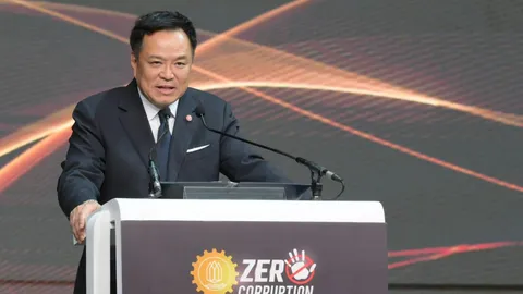 “อนุทิน” ชู 3 แนวทางขับเคลื่อน “Zero Corruption” ปิดโอกาสโกง เปิดโอกาสตรวจสอบ