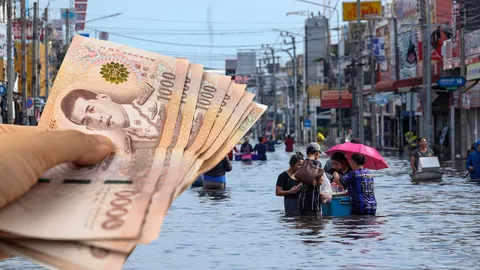 สรุป บ้านน้ำท่วม ยื่นรับเงินเยียวยาน้ำท่วม 2569 ทางไหนได้บ้าง ได้เท่าไร เช็กเงื่อนไขล่าสุด