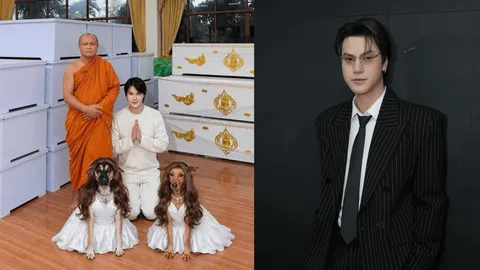 เริ่ดเว่อร์! “บูม เทยกะทะ” ควักเงินส่วนตัว บริจาคโรงศพ 25 โลง มอบให้วัดเทพสรธรรมาราม ปทุมธานี