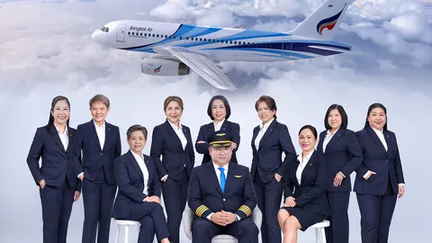 บางกอกแอร์เวย์ส คว้าดีที่สุดสายการบินระดับภูมิภาค เผยพลังผู้บริหารหญิงเป็นลมใต้ปีกสร้างความสำเร็จ
