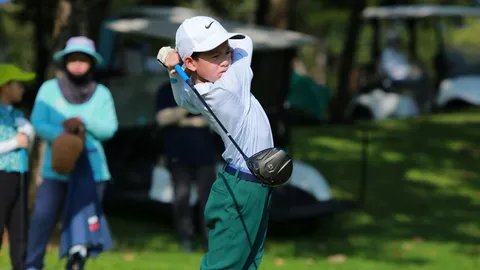 "ทีเจย์" ฟอร์มเยี่ยม หวด 6 อันเดอร์ 66 ผงาดแชมป์ SINGHA Junior Golf Central Ranking