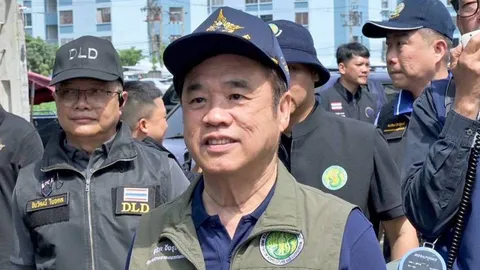“สุริยะ” สั่ง กรมปศุสัตว์เร่งฝังกลบซากสุกรน้ำท่วมปราจีนบุรี คาดแล้วเสร็จ 7 ต.ค.