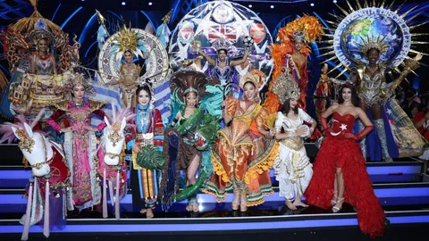 ชมภาพ 80 สาวงาม “Miss Grand International 2026” ประชันความสวยในชุดประจำชาติ