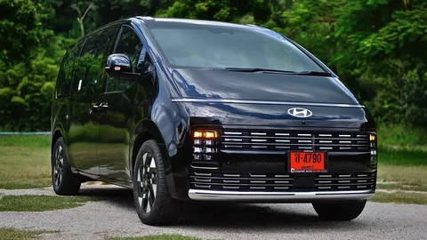สัมผัสแรก ทดสอบรถตู้ 11 ที่นั่ง Hyundai new STARIA Hybrid