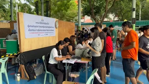 คึกคักยันปิดหีบ คนแห่ใช้สิทธิเลือกตั้งบอร์ดประกันสังคม หวังสวัสดิการที่ดีขึ้น