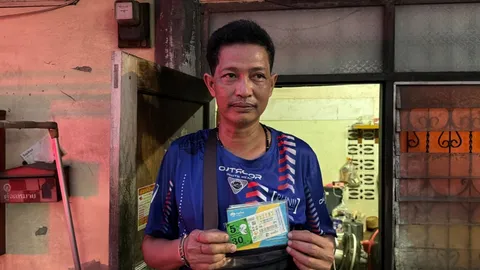ถูกหวย 30 ล้าน พ่อค้าผักดวงเฮง ซื้อเลขเด็ดใกล้เคียงกับทะเบียนรถ เฮลั่นตลาดด่านสำโรง