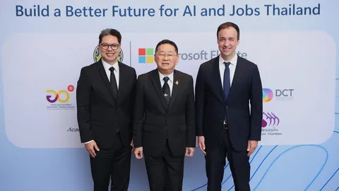 “ไมโครซอฟท์” จับมือรัฐบาลไทย จัดทำแผน AI and Jobs ระดับประเทศ