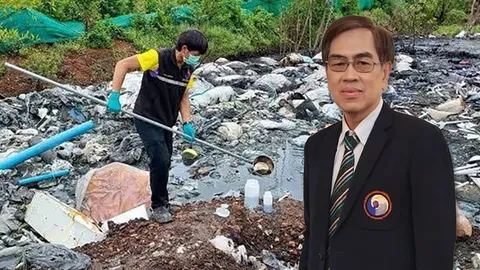 ปราจีนบุรี..อยู่ยาก! น้ำท่วมสารพิษลอย