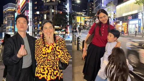 ชมพู่ อารยา เปิดภาพทริปครอบครัวอินเจแปน สะดุดโมเมนต์สวีต น็อต ใส่เสียงไวรัล “ญี่ปุ่นมาแล้ว” 