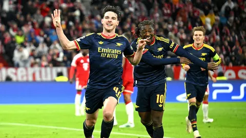 ผลบอล อาร์เซนอล ไล่เจ๊า บาเยิร์น มิวนิค สุดระทึก ศึก UCL ยูฟ่า แชมเปียนส์ลีก