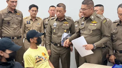 กวาดล้างแก๊งพ่อทิพย์ รวบ “บอสจีนเทา” หนีหมายแดงมา ซุกบ้านหรูพัทยา