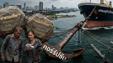 สมอเรือคอร์รัปชัน ฉุดรั้งเศรษฐกิจไทย