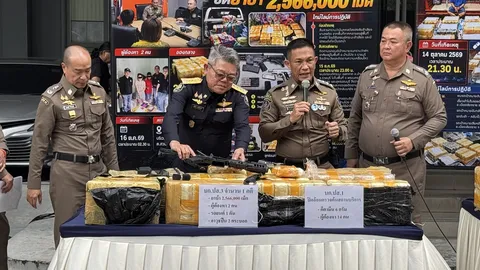 กวาดล้างยานรก 7 เครือข่ายตัวเอ้ ยุทธการ “ไพรีพินาศ 3” ยึดยาบ้า 7 ล้านเม็ด ไอซ์ 505 กิโล