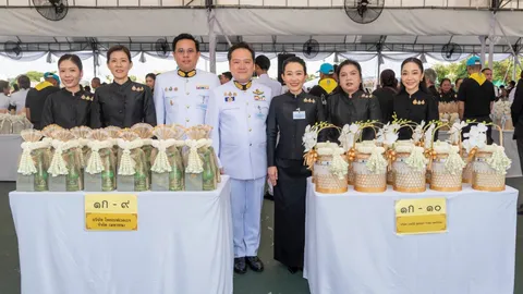 ไทยเบฟฯ ร่วมทำบุญตักบาตรถวายพระราชกุศล เนื่องในวันคล้ายวันสวรรคต “สมเด็จพระพันปีหลวง”