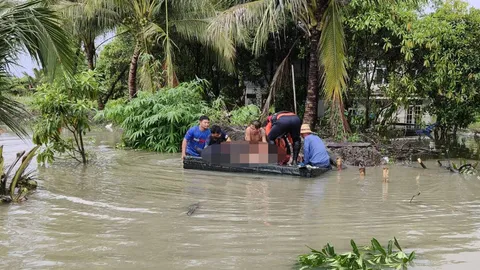 สังเวยอีกศพ คันกั้นน้ำแตก ปภ.โอน 284 ล้าน 16 จังหวัด รวมกทม.