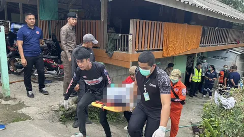 ทรพีคลั่งยาฆ่าแม่ ขอเงิน-ไม่ได้ ฉุนจนหลอน คว้าปังตอบุก สับคอสยอง