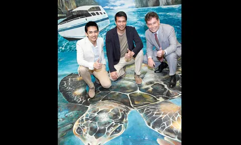 ศิลปะความงามธรรมชาติในรูปแบบ3D Street Art