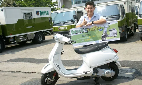 'ไทยรัฐ'แจกอีกแล้ว! 'เวสป้า'คันที่2 คอข่าวSMSรอลุ้นอีกคัน