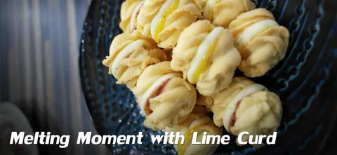 Melting Moment with Lime Curd