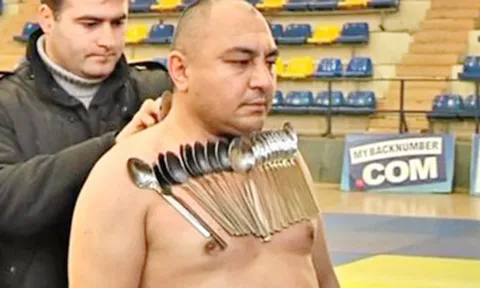 "มนุษย์แม่เหล็ก" ทุบสถิติ