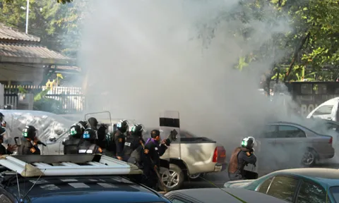 'ด.ต.อนันต์'เสียแล้ว หลังวูบในเหตุปะทะม็อบ ก.แรงงาน