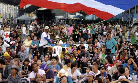 กปปส.โวยรัฐใส่ร้าย พร้อมขอ ตร.จัดกำลังดูแลหลังเจอแว้นป่วน