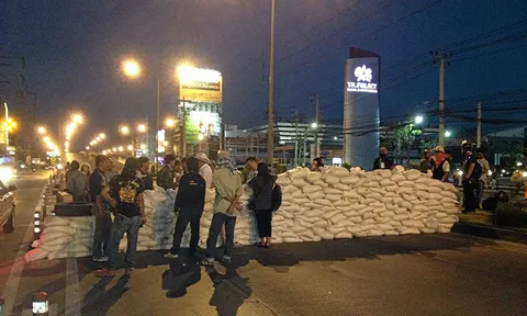 ศอ.รส. ประกาศ ห้ามบุคคลเข้า-ออก สถานที่และพื้นที่ชุมนุม 7จุด