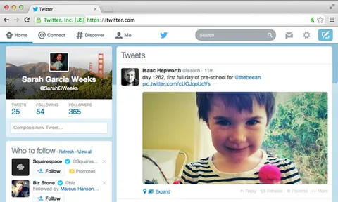 ทวิตเตอร์ ดีไซน์หน้าเพจใหม่ให้เข้ากับโมบายล์เวอร์ชั่น