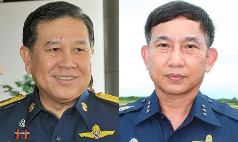 'ผบ.สส-ผบ.ทอ.'ชิ่ง'ปู'ชมการฝึกปฏิบัติการทางอากาศ