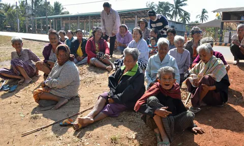 ผู้ประสบภัยหนาวขอนแก่น พุ่ง4แสนคน