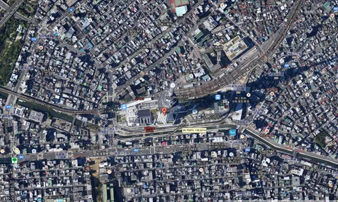 กูเกิล เพิ่มเทคโนโลยี 3มิติ ในแผนที่กรุงโตเกียว